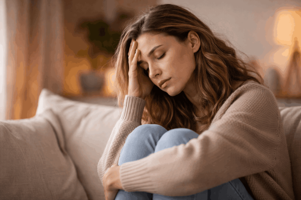 Erschöpfung bei starken Frauen