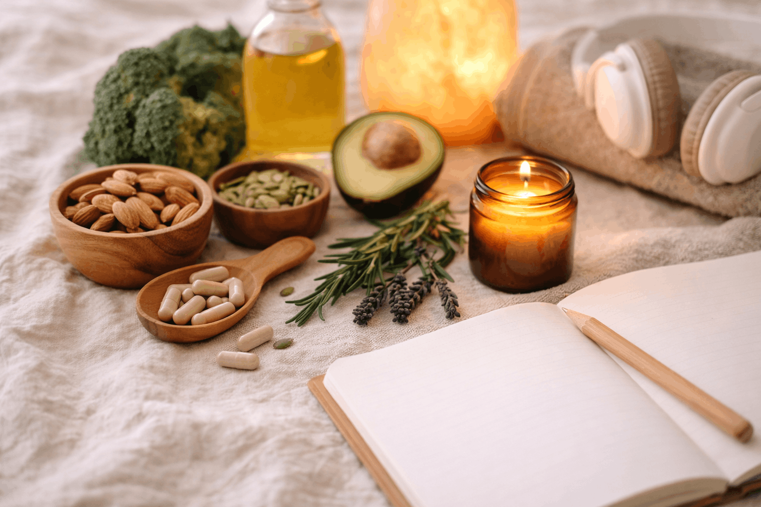 Symbol für Cortisol natürlich senken und Stress nachhaltig reduzieren