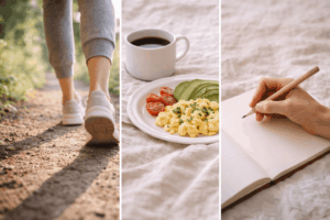 erste Schritte, um Cortisol natürlich zu senken und Stress im Alltag zu reduzieren