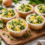 Spinat Ei Muffins gesund Low Carb entzündungshemmend frisch gebacken in Muffinform