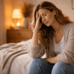 Mama Burnout: erschöpfte Mutter findet Ruhe und Entspannung zur Regulation des Nervensystems im Alltag